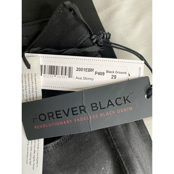 Parker Smith Ava Skinny Jeans in Black Ground - Picture 5 of 6